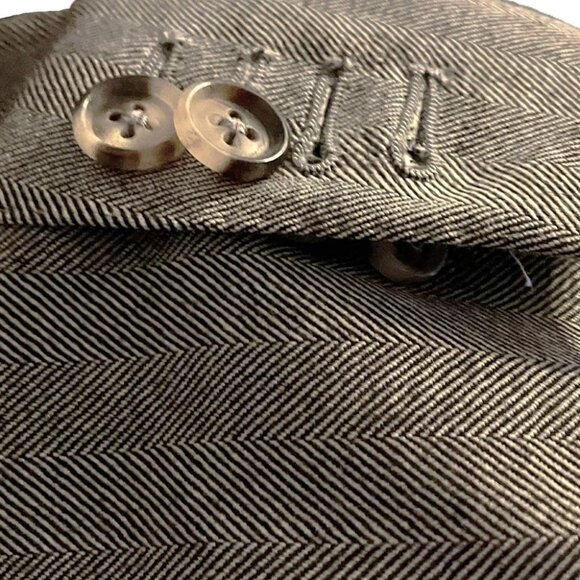 Zegna 15 Milmil 15 Gray Wool Sportcoat 44R Blazer Made in Italy - Picture 2 of 7